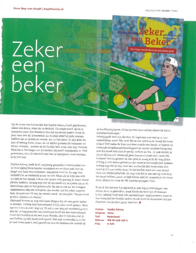 boekrecensie 2013 uit Tennis